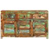 vidaXL Sideboard 110x30x65 cm Solid Wood Reclaimed