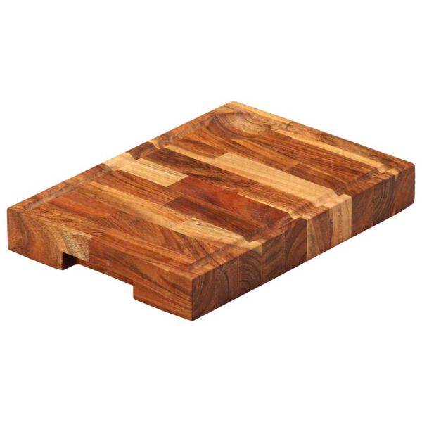 vidaXL Chopping Board 30x21x4 cm Solid Wood Acacia