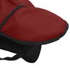 vidaXL Horse Blanket Bordeaux and Black 135 cm Polyester