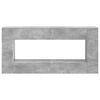 vidaXL Console Table Concrete Grey 155 x 29 x 74 cm Engineered Wood