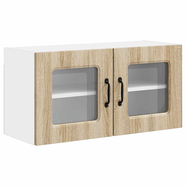 vidaXL Kitchen Cabinet with Storage Kalmar Sonoma Oak 80 x 31 x 40 cm