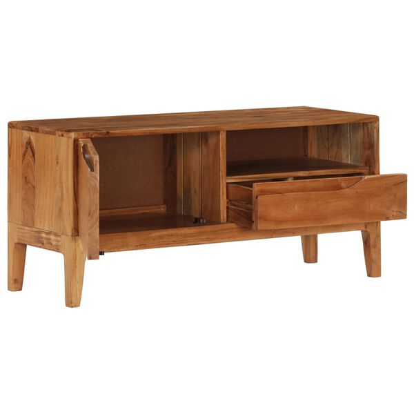 vidaXL TV Cabinet Solid Wood 88x30x40 cm