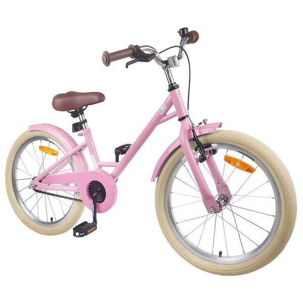 vidaXL Kids Bike 20'' for 6-11 Years Old Light Pink