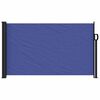 vidaXL Retractable Side Awning Blue 120x600 cm