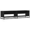 vidaXL TV Cabinet Black 180,5x40x46 cm Engineered Wood