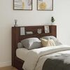 vidaXL Headboard Brown Oak 140 x 16.5 x 103.5 cm Engineered Wood