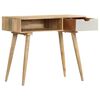 vidaXL Console Table 89x44x76 cm Solid Mango Wood