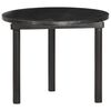 vidaXL Coffee Tables 2 pcs Black and White