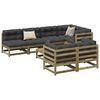 vidaXL 8 Piece Garden Sofa Set Impregnated Wood Pine