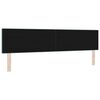 vidaXL Headboard with LED Strip Lights Adjustable Green 100 cm Velvet