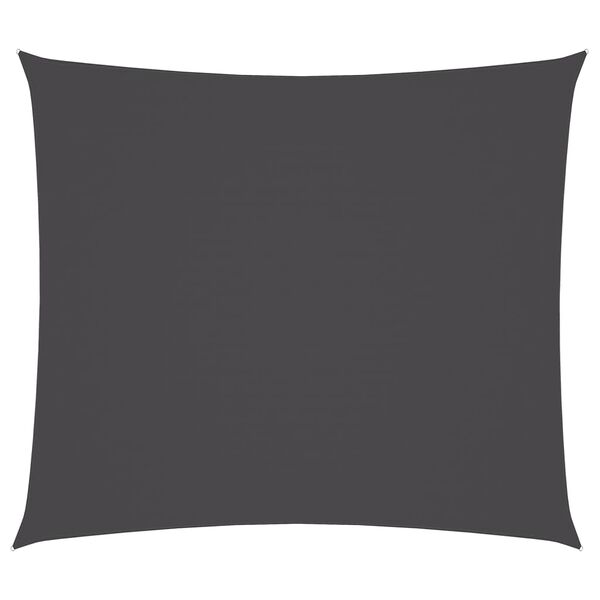 vidaXL Sunshade Sail Oxford Fabric Rectangular 2x2.5 m Anthracite