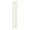 vidaXL Roller Blind Blackout Off White 40x210 cm Fabric Width 35.7 cm Polyester