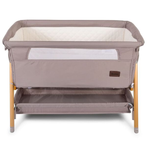 Baninni 2-in-1 Baby Co-Sleeper Elia 92x55x82 cm Taupe