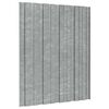 vidaXL Roof Panel 36 pcs Silver 60 x 45 cm Galvanised steel