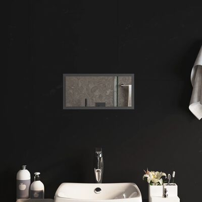 vidaXL LED Bathroom Mirror 40x20 cm