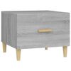 vidaXL Coffee Tables 2 pcs Grey Sonoma 50x50x40 cm Engineered Wood