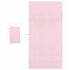 vidaXL Sports Towel Set 2 pcs Pink Fabric