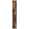 vidaXL Book Cabinet Smoked Oak 100 x 30 x 198 cm Engineered Wood
