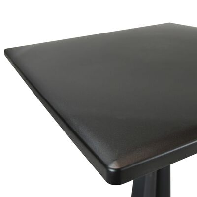 vidaXL Garden Table Anthracite 70x70x71.7 cm Plastic