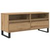 vidaXL TV Cabinet with Drawer Artisan Oak 100 x 34.5 x 44.5 cm