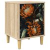 vidaXL Bedside Cabinet LOCHEM Sonoma Oak 36 x 33 x 50 cm