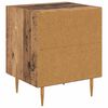 vidaXL Bedside Cabinet Old Wood 40 x 35 x 47.5 cm Engineered Wood
