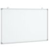 vidaXL Magnetic Whiteboard 80x50x1,7 cm Aluminium