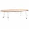 vidaXL Coffee Table Legs A-Shaped 2 pcs White&nbsp;70x(30-31) cm Steel