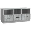 vidaXL TV Cabinet Grey Sonoma 102 x 34.5 x 47 cm Engineered Wood