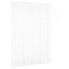 vidaXL Window Blind with Curtains Manual White Aluminium