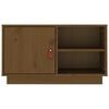 vidaXL TV Cabinet Honey Brown 70x34x40 cm Solid Wood Pine