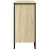 vidaXL Sideboard Sonoma Oak 101x35.5x74.5 cm Engineered Wood
