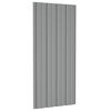 vidaXL Roof Panel 36 pcs Grey 100 x 45 cm Galvanised steel