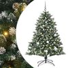 vidaXL Artificial Christmas Tree with 150 LEDs with Stand Green 150 cm