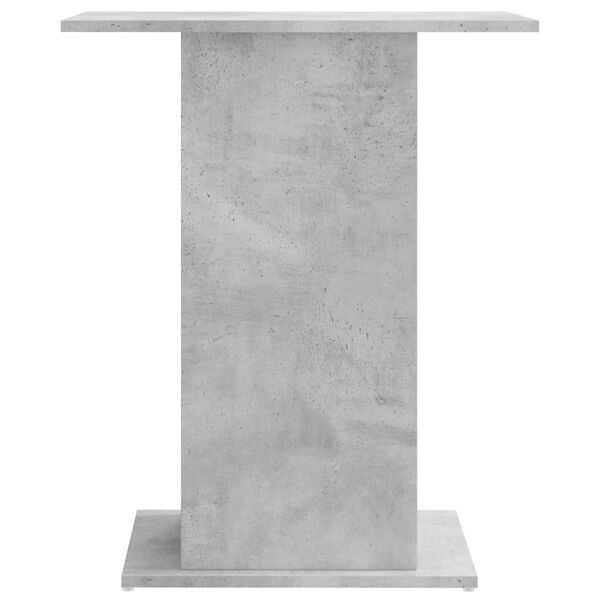 vidaXL Aquarium Stand Concrete Grey 60.5x36x72.5 cm Engineered Wood
