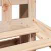 vidaXL Bookcase Bed without Mattress 160x200 cm Solid Wood Pine