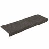 vidaXL Stair Mats Self-adhesive 30 pcs 65x21x4 cm Anthracite Rectangular Edge