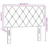 vidaXL Headboard with Headboard Light Grey 80 cm Faux Leather