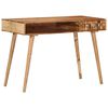 vidaXL Writing Desk 110x50x76 cm Solid Wood Acacia