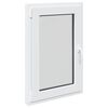 vidaXL Basement Window RISOR 60 x 90 cm PVC and Glass White