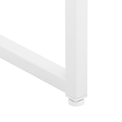 vidaXL Sideboard White 75x35x75 cm Steel