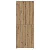 vidaXL Highboard 2 pcs Artisan Oak 70 x 42.5 x 185 cm