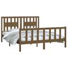 vidaXL Bed Frame without Mattress Honey Brown Solid Wood Pine 160x200 cm
