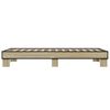 vidaXL Bed Frame without Mattress Sonoma Oak 90x190 cm Single
