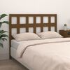vidaXL Bed Headboard Honey Brown 125.5x4x100 cm Solid Wood Pine