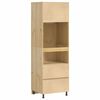 vidaXL Cabinet SKI Honey Brown 66 x 58.5 x 207 cm Solid Pine Wood