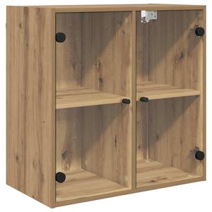 vidaXL Wall Cabinet Artisan Oak 68 x 37 x 68.5 cm Engineered Wood