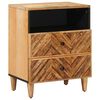 vidaXL Bedside Table Brown 50 x 33 x 60 cm Solid Mango Wood
