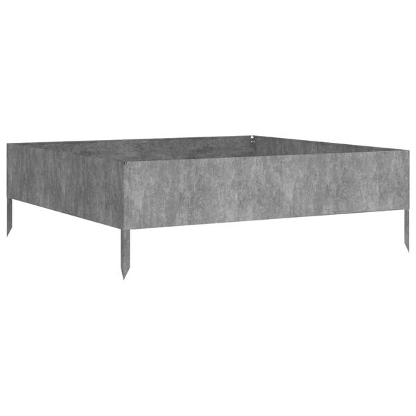 vidaXL Garden Raised Bed 100x100x33.5 cm Corten Steel