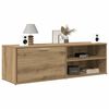 vidaXL TV Cabinet Artisan Oak 120x34x37 cm Engineered Wood